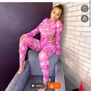 Party bodysuit same one worn by rapper mulatto